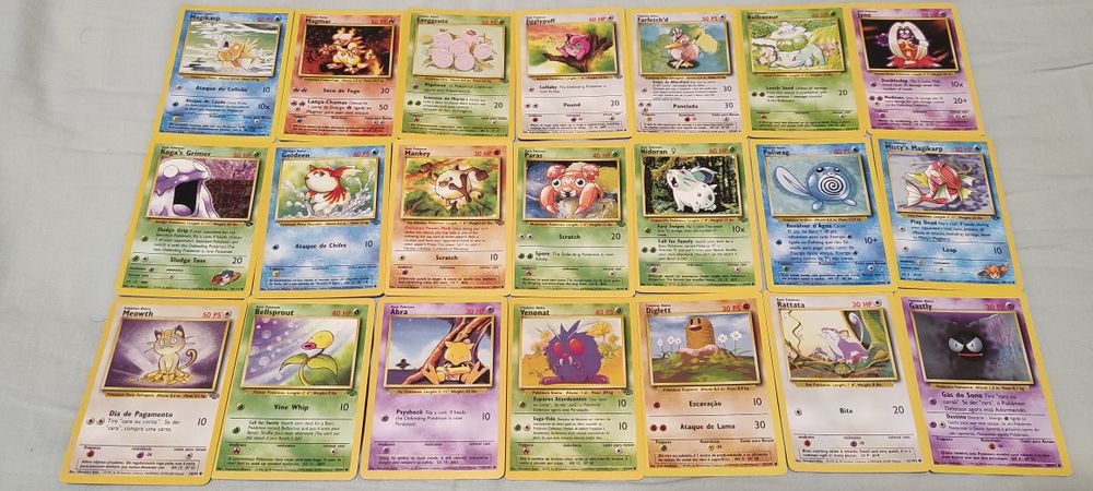 Coleção cartas pokemon