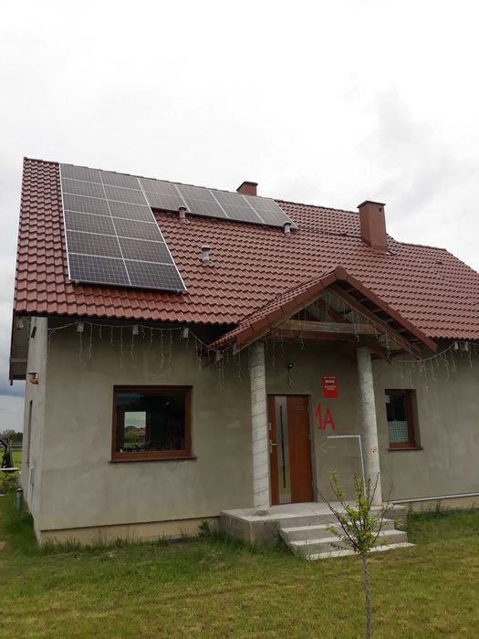 Instalacja fotowoltaiczna 10 kWp na dachu skośnym