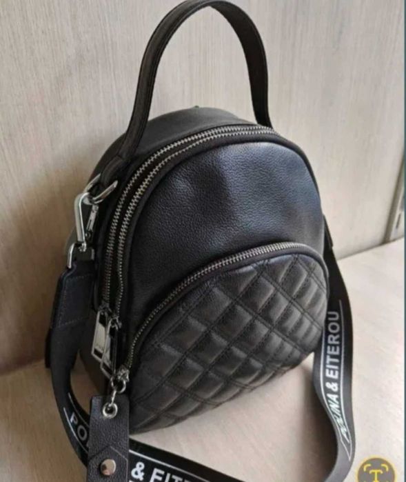 Женские кожаные рюкзаки Polina & Eiterou