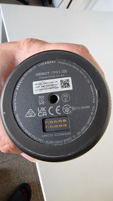 Câmera NDI 4K com Acompanhamento IA OBSBOT