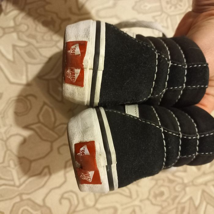Кеди дитячі шкіряні, замшеві, Vans, 31 розмір