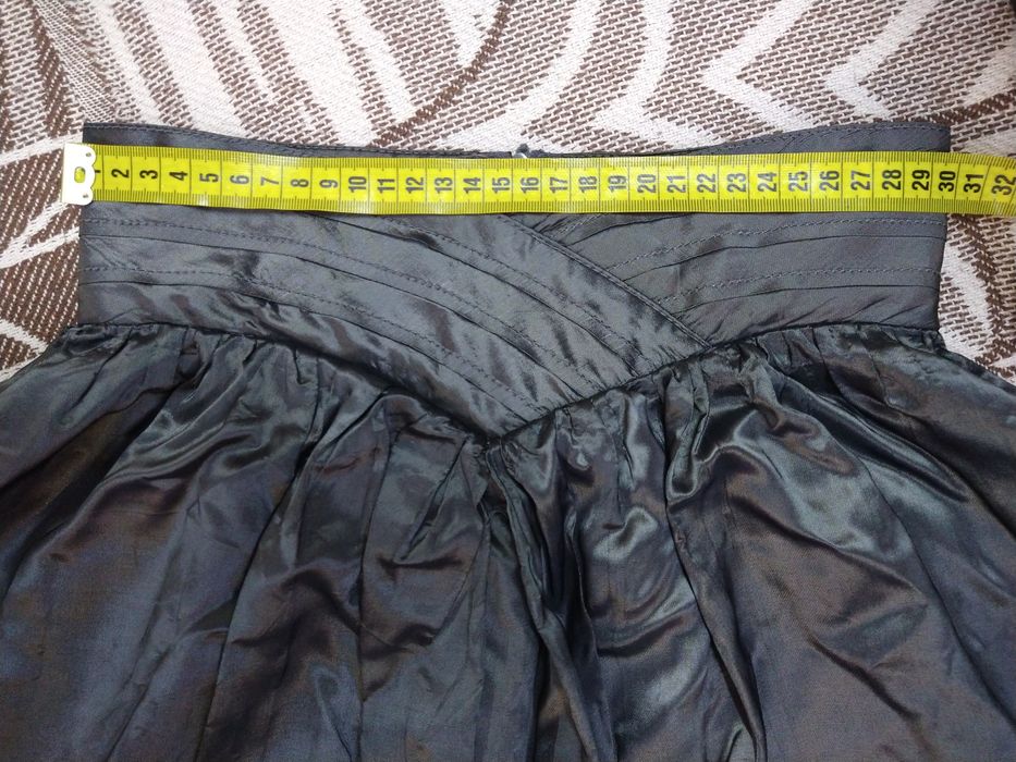 Дизайнерська пишна спідниця Vera Mont, металік, р. s/36