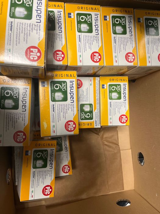 Insupen голки, 6 мм