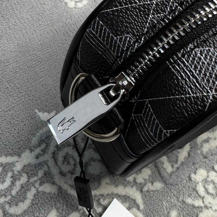 Чоловіча сумка Lacoste Monogram, Сумка через плече Лакоста Монограм