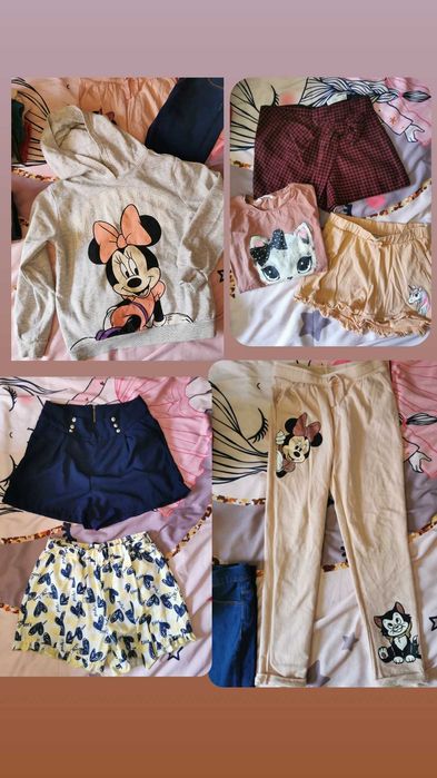 Lote roupa de menina dos 7 aos 9 anos