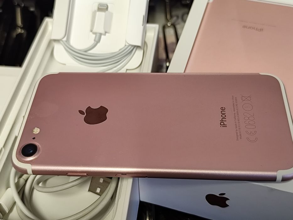 iPhone 7 Plus Różowe Złoto (Rose Gold) – Pełen Zestaw, Pudełko