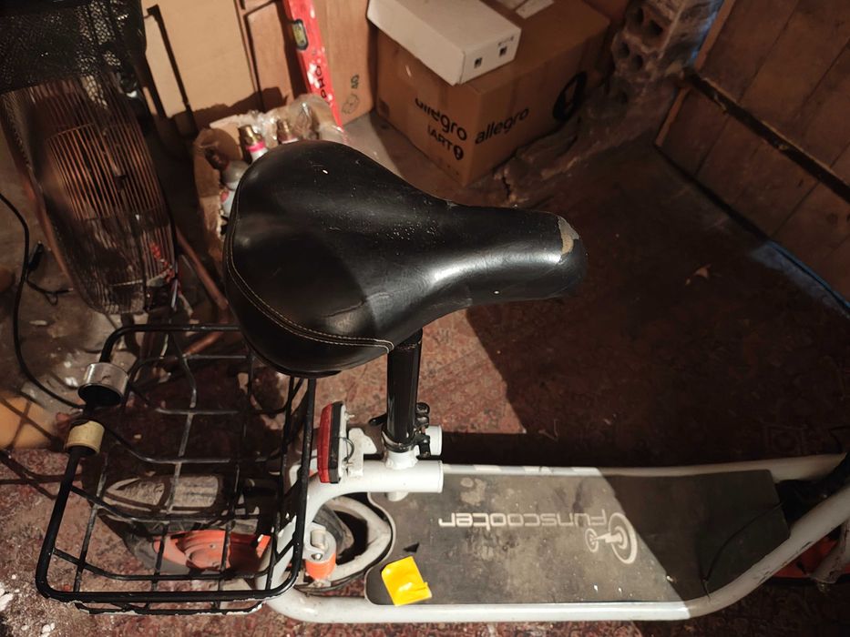 Hulajnoga elektryczna fun scooter f12 na części SILNIK