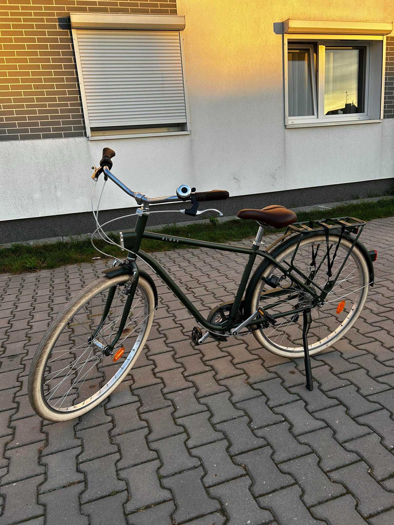 Stylowy rower miejski Elops 520 wysoka rama Pozna Junikowo OLX.pl
