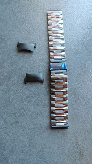 Bransoleta czarna 22 mam do zegarka