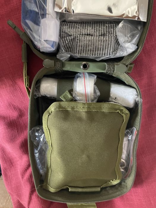 медична загальновійськова швидкоскидна аптечка за стандартом НАТО
