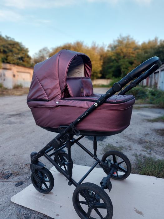 Коляска  adamex amelia эко кожа