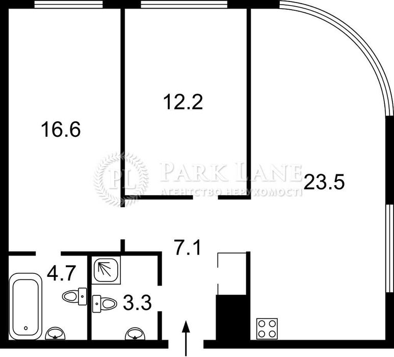 Продам 2 кімн квартиру ЖК  White Lines Ужгородський пров 4/1 Голосіїво