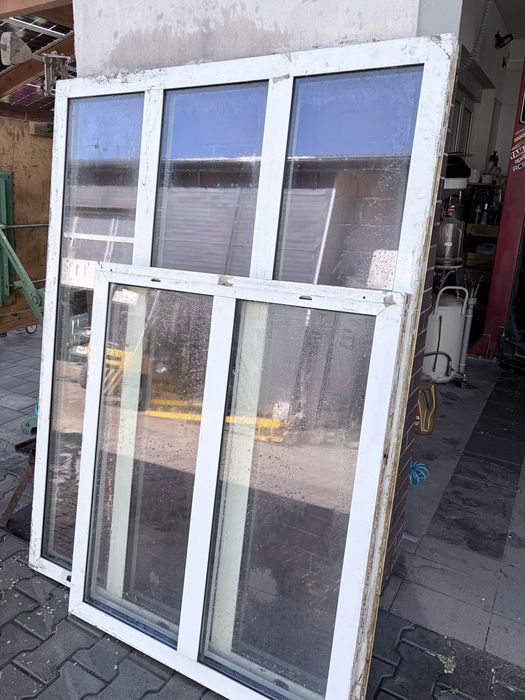 Okno aluminiowe al nie pvc