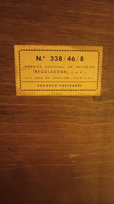 Relógio de parede antigo