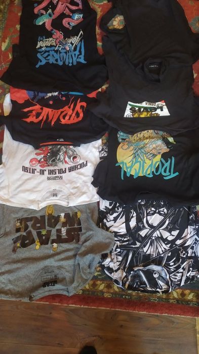 Spodnie i t-shirts