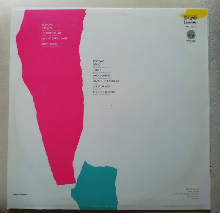 Genesis ABACAB winyl Super stan