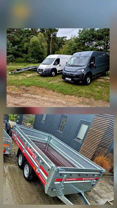 Wypożyczalnia Wynajem przyczepki do 750 kg. Kaźmierz