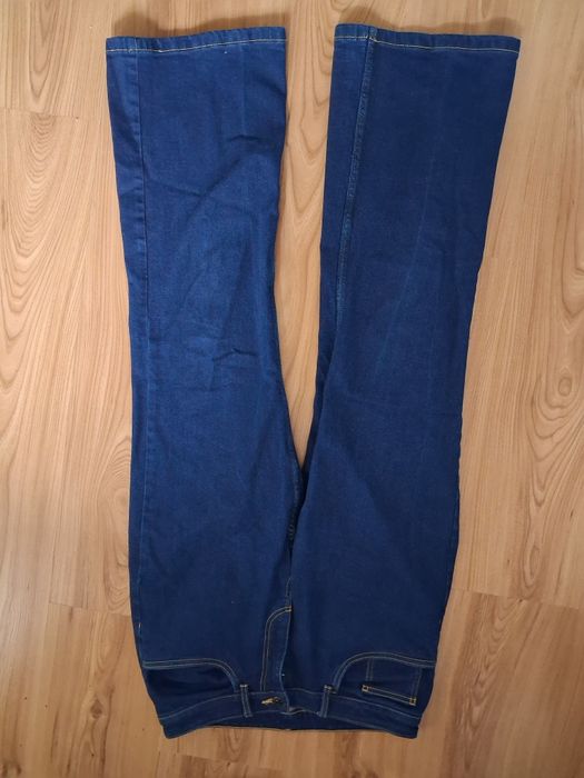 Szerokie jeansy tchibo