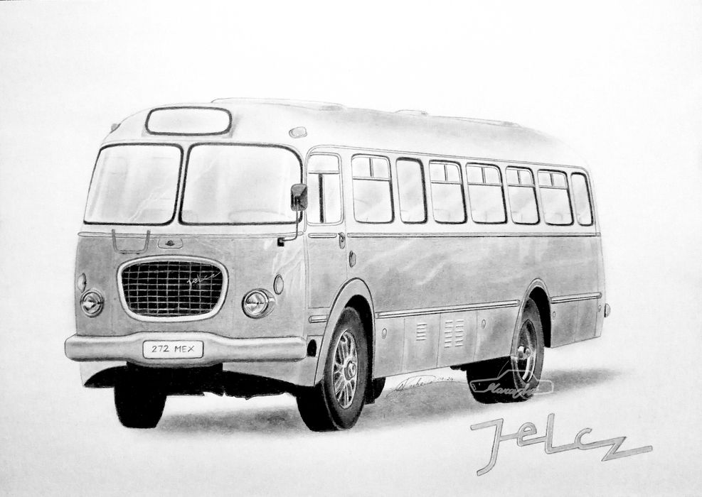 Rysunek Jelcz 262 MEX
