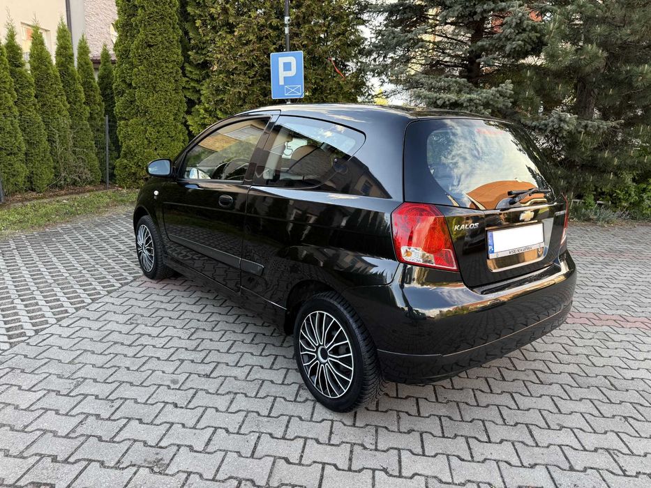 Chevrolet Kalos 1.2 benz 06r technicznie super opłaty 10.26 niski przebieg ładne auto