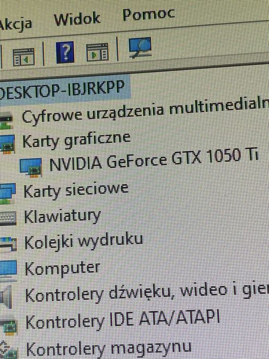 Komputer stacjonarny  i7, nvidia gtx 1050ti