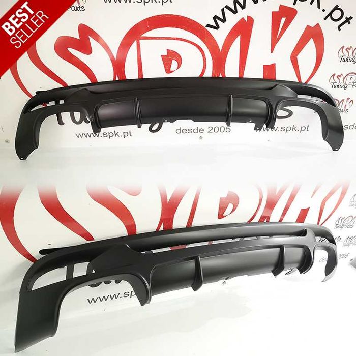 Difusor / Spoiler Traseiro BMW Serie 1 E82 / E88 Look M-Performance