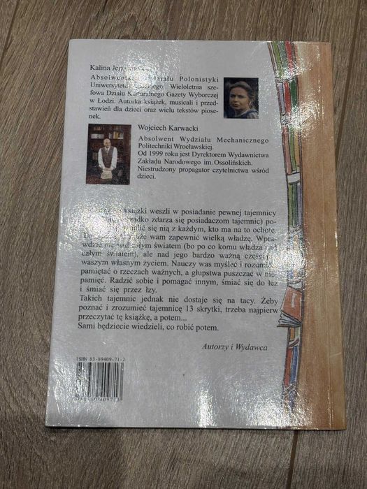 Książka 13 Skrytka Kalina Jerzykowska Wojciech Karwacki