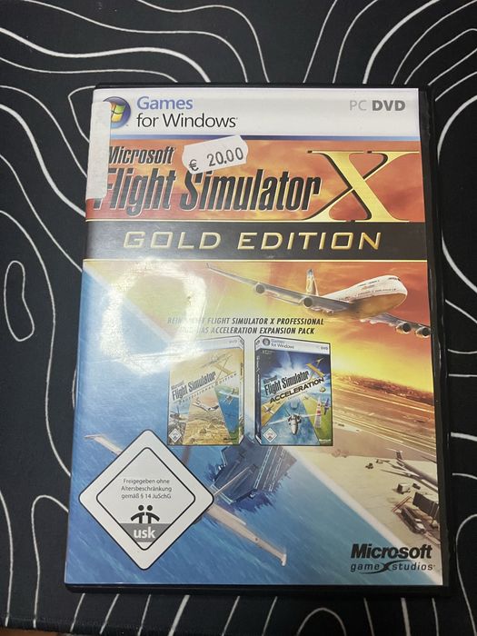 Microsoft Flight Simulator X Gold Edition PC в колекцію