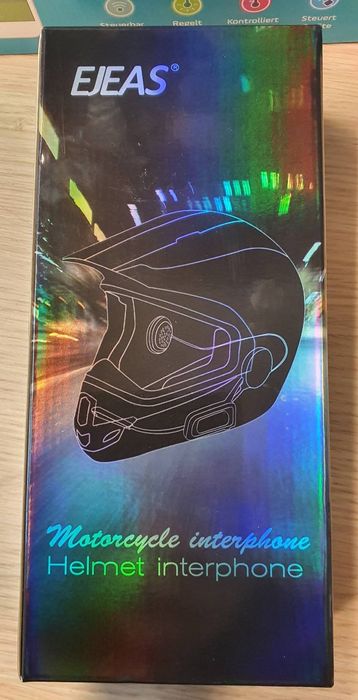 Interkom - motocyklowy zestaw słuchawkowy bluetooth EJEAS V6 PRO+