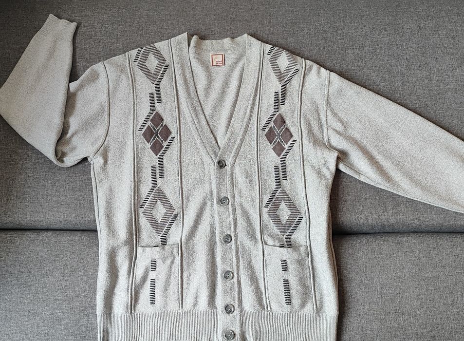 Kardigan męski 2XL, 70% bawełna