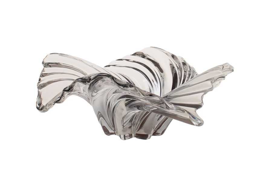 Dymna patera na owoce szkło amerykańskie Mikasa