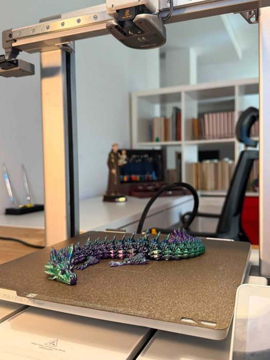 Dragão Articulado em 3D | 100% personalizável em tamanho , nome , e cor