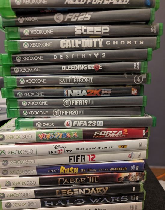 Lote jogos xbox.