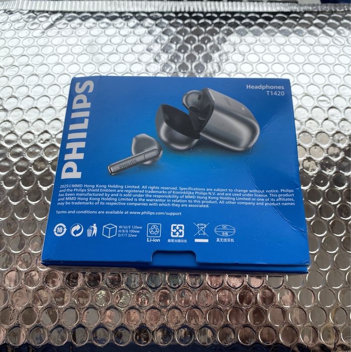 Навушники wireless philips headhones T1420