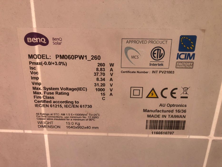 5 Paineis solares fotovoltaicos