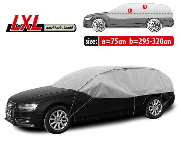 Osłona Na Dach I Szyby | Plandeka Samochodowa | L-XL Hatchback Kombi