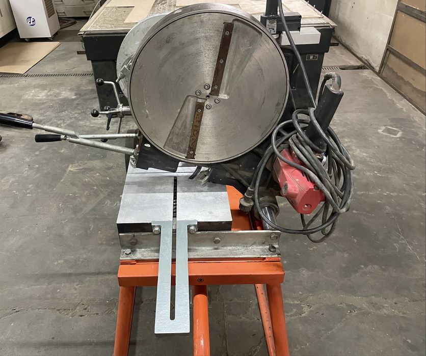 Zgrzewarka doczolawa do rur pe przenosna ze stolem