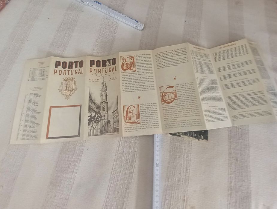 Dois folhetos antigos sobre o Porto cidade