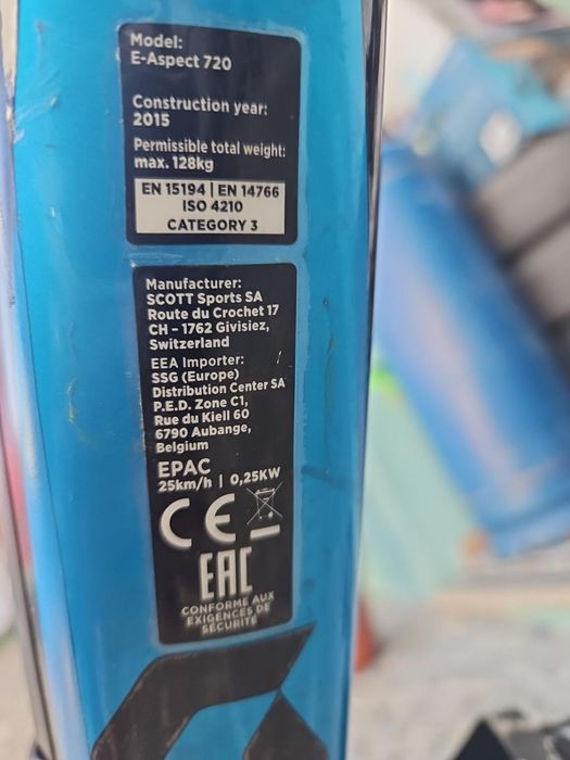 SCOTT E-Aspect 720, ano 2015