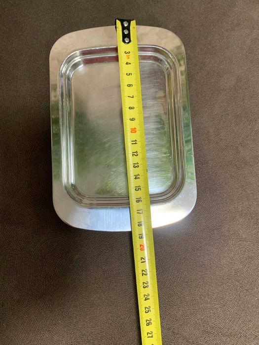 Ваза металлическая  нержавейки , ваза стеклян , миниподнос Flamberg