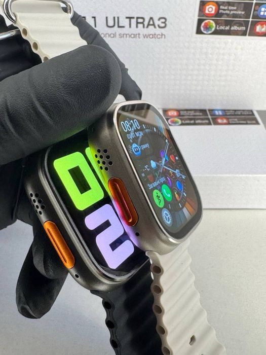 Новейшие Смарт часы Ultra 3 Smart watch HK11 series 11 (gen.7) AMOLED