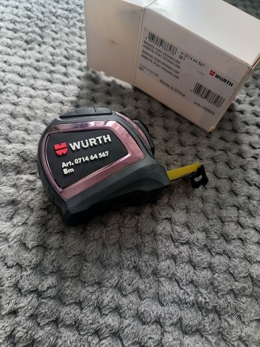 Miara zwijana wurth 5m nowa