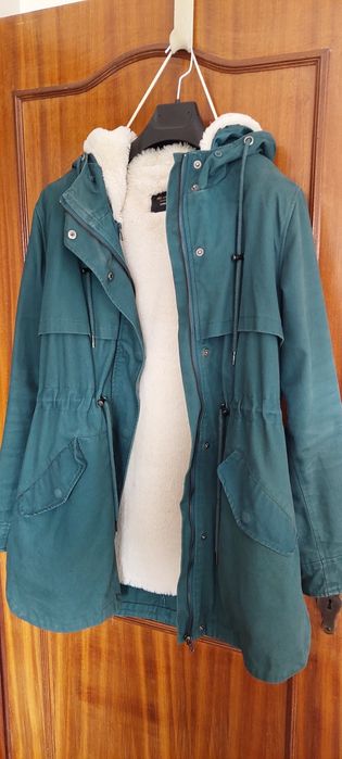 Casaco de pêlo removível