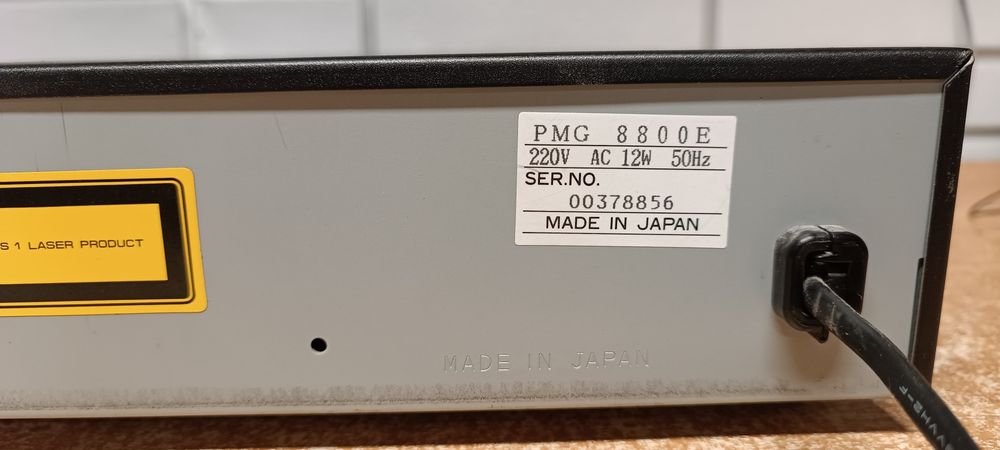 2 x Odtwarzacz płyt cd PMG 8800E. Japan