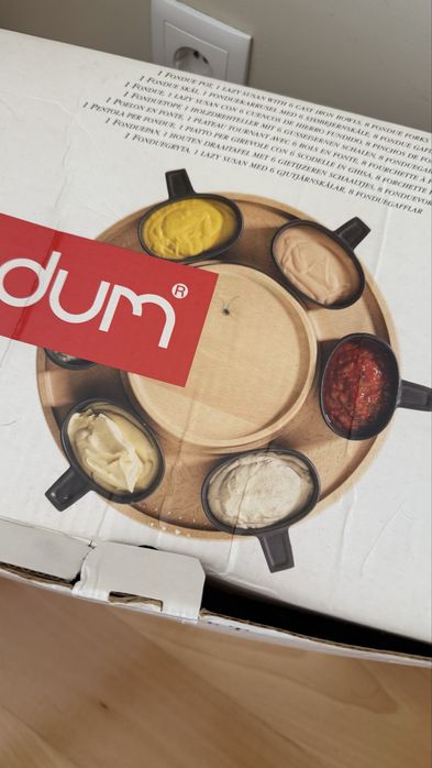 Fondue em ferro da Bodum