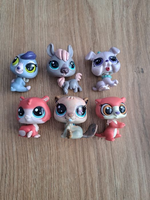 Figurki pet shop 6 sztuk
