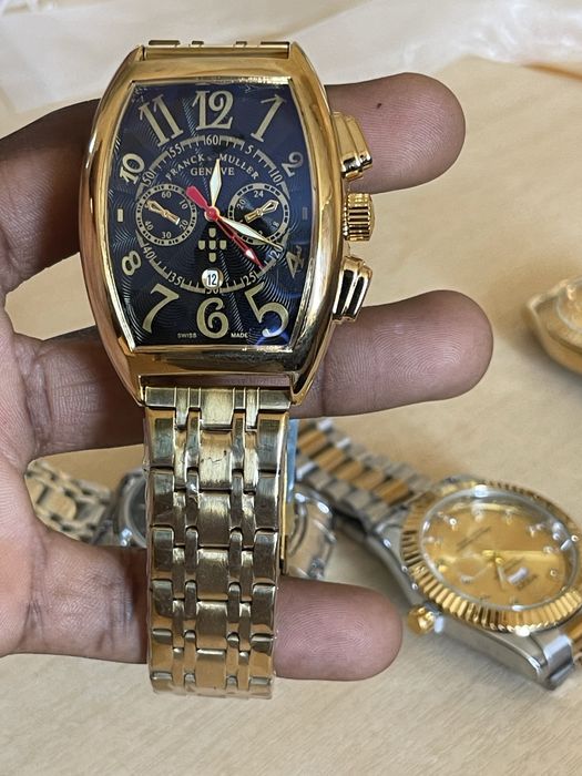 Tissot, Rolex , Patek Phellipe, Frank muller