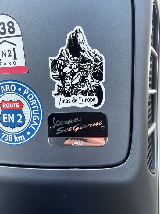 Vespa Sei Giorni, 300, 2a Fase + TOP CASE