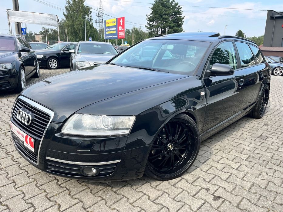 Audi A6 Avant Bixenon Navi Klimatron Skóra Szyberdach Alumy 20cali Auto z Niemiec