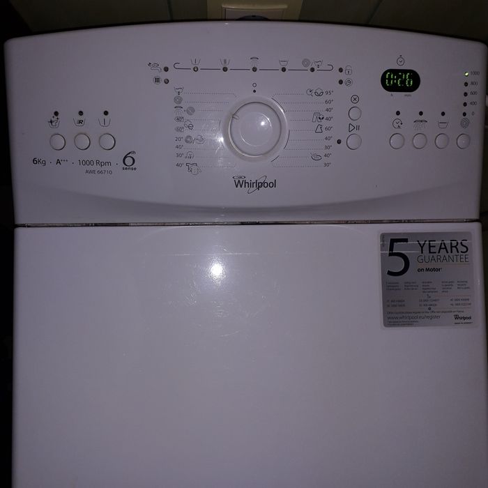 Пральна машина Whirlpool AWE  66710